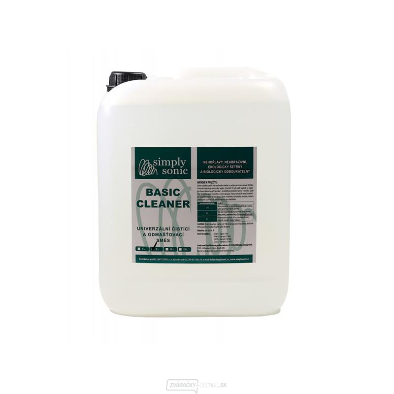Čistiaci koncentrát SIMPLY SONIC Basic Cleaner 5l Čistiaci koncentrát SIMPLY SONIC Basic Cleaner 5l gallery main image
