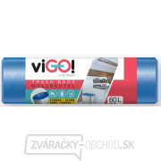 viGO! HDPE vložky do koša 60l/28 ks 58x67cm - modré gallery main image