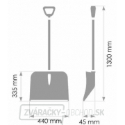 Hrablo na sneh VeGA W46 Náhľad