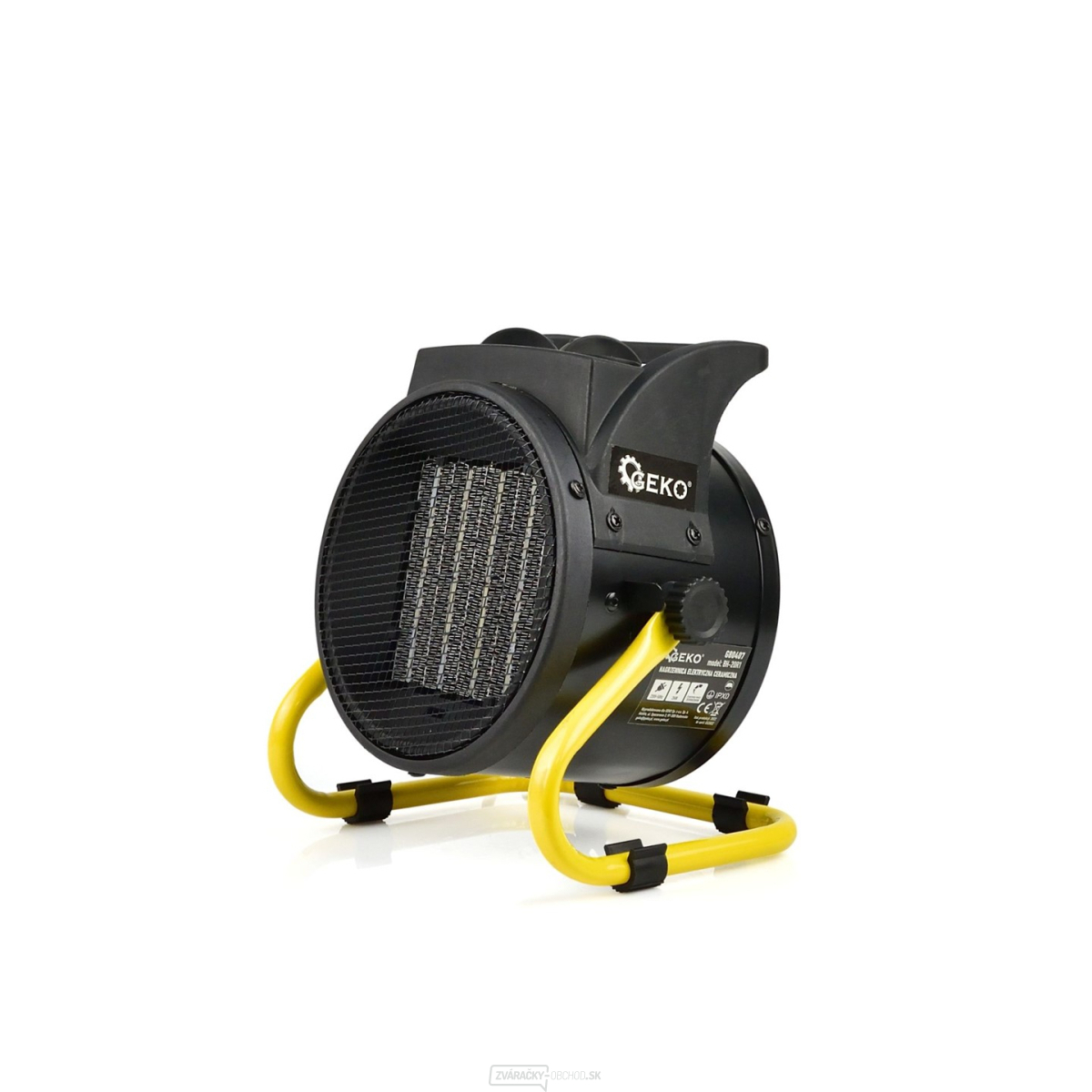 Keramický elektrický ohrievač 2kW GEKO