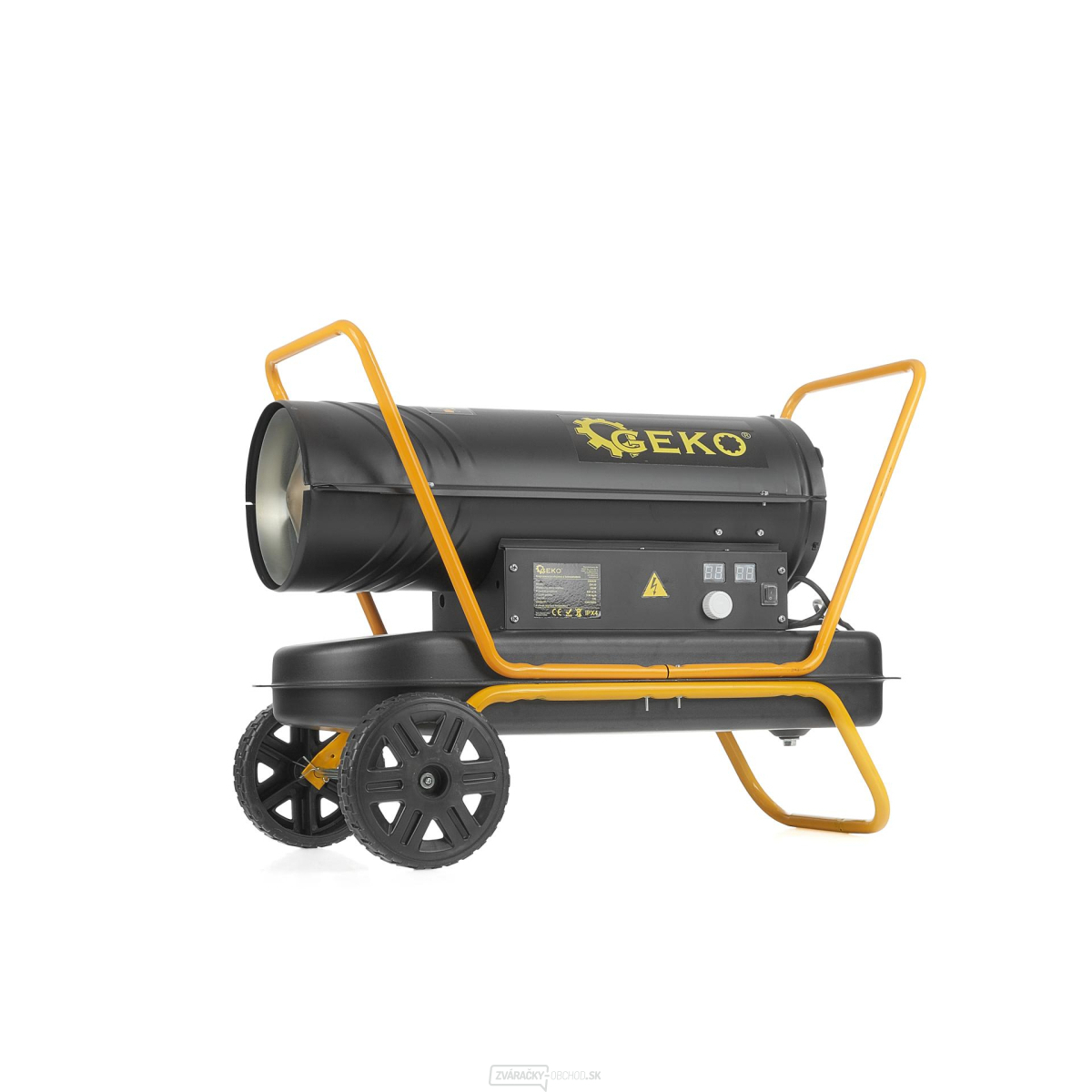Teplovzdušná dieselová turbína s termostatom, 25kW GEKO