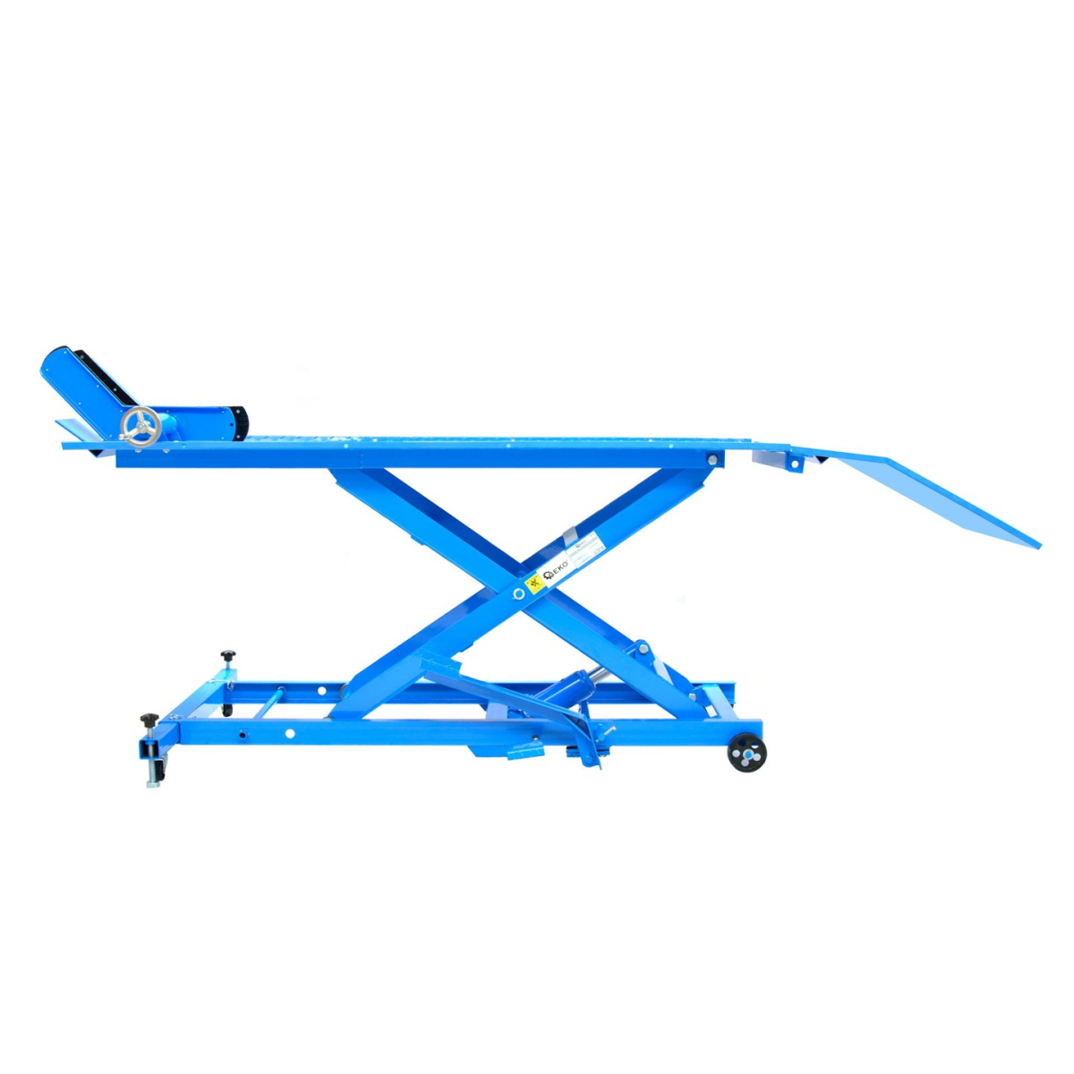 Hydraulická zdvíhacia plošina na motocykle, nosnosť 450 kg, GEKO