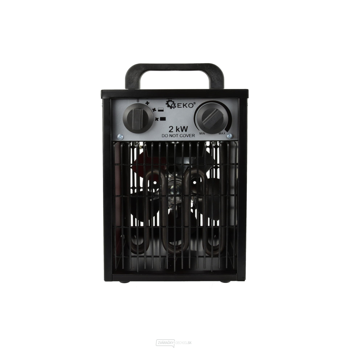 Elektrický ohrievač vzduchu s ventilátorom 2kW GEKO