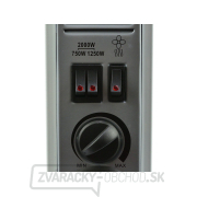 Konvektorový ohrievač Turbo & časovač GEKO náhled