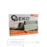 Konvektorový ohrievač s termostatom 2000W GEKO náhled