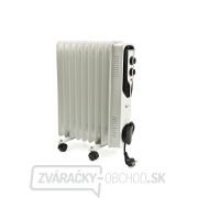 Olejový ohrievač s reguláciou a 7-lamelovým termostatom 1500W GEKO gallery main image