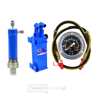 Hydraulické čerpadlo pre dielenský lis 20T, manometer GEKO Hydraulické čerpadlo pre dielenský lis 20T, manometer GEKO gallery main image