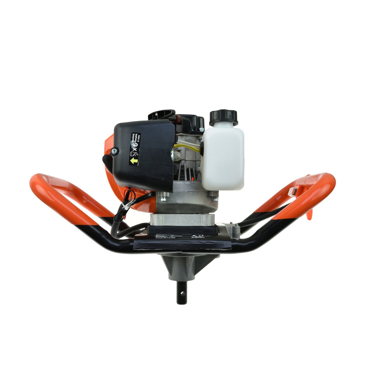 Motorový pôdny vrták, dvojtakt 5,2 HP bez vrtákov GEKO Náhľad