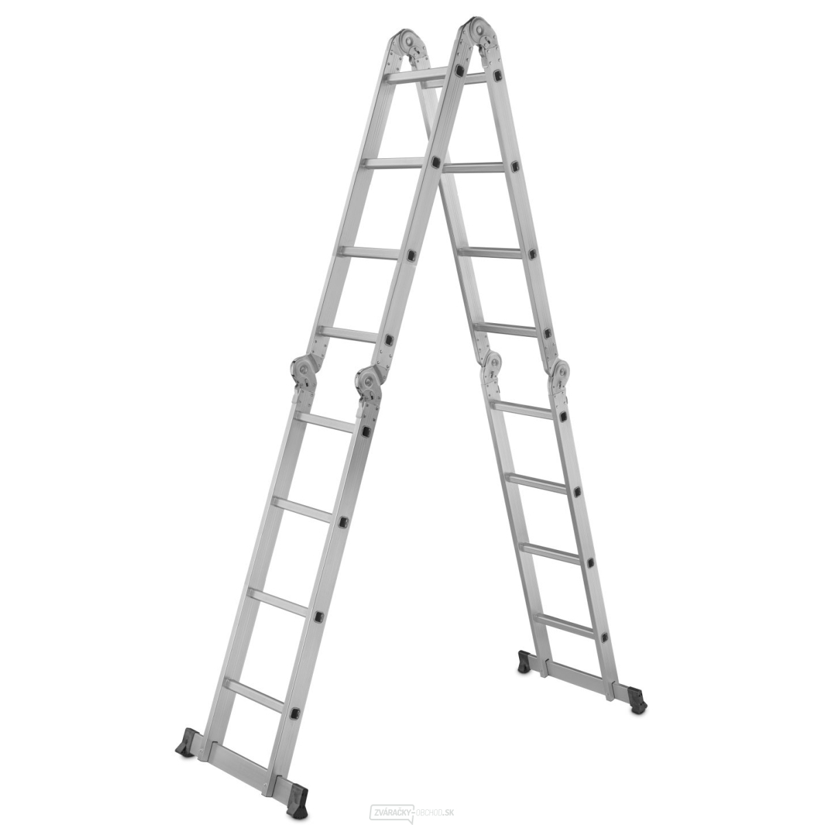 Viacúčelový kĺbový rebrík 4,7 m GEKO