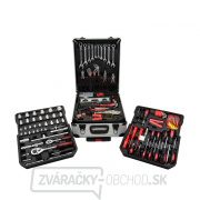 Kufor náradia 186 dielov, AL konštrukcia, rozbitý kufor GEKO Kufor náradia 186 dielov, AL konštrukcia, rozbitý kufor GEKO gallery main image