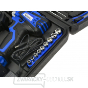 Akumulátorový skrutkovač 18 V + náradie, 46 ks GEKO náhled