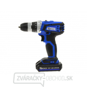 Akumulátorový skrutkovač 18 V + náradie, 46 ks GEKO náhled