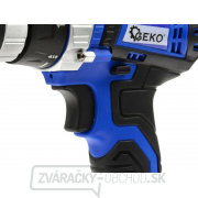 Akumulátorový skrutkovač 18 V + náradie, 46 ks GEKO náhled