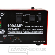 Nabíjačka autobatérií so štartom 6/12V, 100A GEKO náhled
