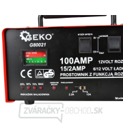Nabíjačka autobatérií so štartom 6/12V, 100A GEKO náhled
