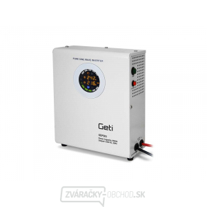 Záložný zdroj napájania GETI GEP501 sine 500W s montážou na stenu gallery main image