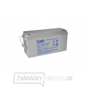 Batéria gélová 12V 150Ah GETI pre soláry Batéria gélová 12V 150Ah GETI pre soláry gallery main image