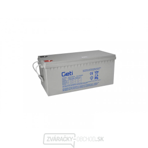 Batéria gélová 12V 180Ah GETI pre soláry Batéria gélová 12V 180Ah GETI pre soláry gallery main image
