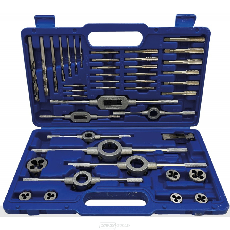 Sada vrtákov a záv.M3-12 HSS-G, 43 dielov Sada vrtákov a záv.M3-12 HSS-G, 43 dielov gallery main image