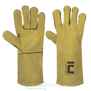 Kožené rukavice SANDPIPER žlté