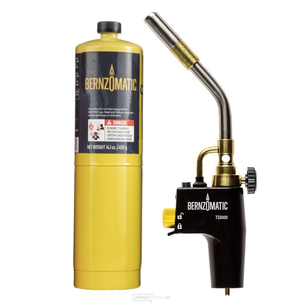 Bernzomatic - Horák Jumbo TS8000 + Kartuša Bernzomatic MAP/PRO gallery main image