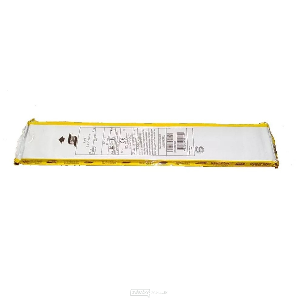 Elektródy OK 48,00 2,5x350mm 0,7kg VACPAC