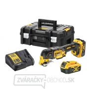 Aku bezuhlíková oscilačná multibrúska s príslušenstvom DeWALT DCS356P2 Aku bezuhlíková oscilačná multibrúska s príslušenstvom DeWALT DCS356P2 gallery main image