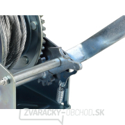 Horizontálny lanový navijak 850 kg (s kľukou)(4/6) Náhľad