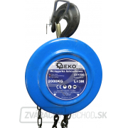 Kladkostroj reťazový 2000kg GEKO gallery main image
