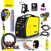 Kowax Genimig 220 LCD + Horák + Káble + Red. Ventil + Kukla + Drôt + Sprej + Vozík + Fľaša Co2 náhled