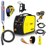 Kowax Genimig 220 LCD + Horák + Káble + Red. Ventil + Kukla + Drôt + Sprej + Vozík + Fľaša Co2 Náhľad