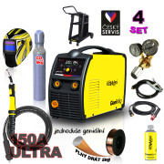 Kowax Genimig 220 LCD + Horák + Káble + Red. Ventil + Kukla + Drôt + Sprej + Vozík + Fľaša Co2 Náhľad