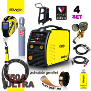Kowax Genimig 220 LCD + Horák + Káble + Red. Ventil + Kukla + Drôt + Sprej + Vozík + Fľaša Co2 náhled