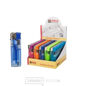 SOLO - zapaľovač plniteľný piezo, balenie 50 kusov SOLO - zapaľovač plniteľný piezo, balenie 50 kusov gallery main image