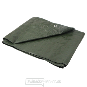 Plachta PP/PE nepremokavá silná, zelená, 5x6 m GEKO Plachta PP/PE nepremokavá silná, zelená, 5x6 m GEKO gallery main image