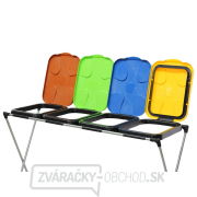 Stojan na odpad na 4 vrecia na triedenie odpadu Náhľad