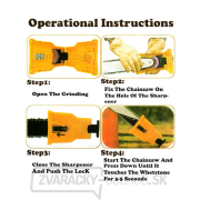 Ručná brúska na reťaz GEKO náhled