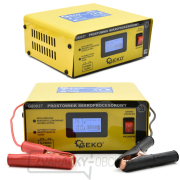 Mikroprocesorová nabíjačka autobatérií LCD 12/24V GEKO Mikroprocesorová nabíjačka autobatérií LCD 12/24V GEKO náhled