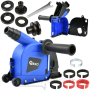 Odsávací kryt na frézovanie drážok, pre uhlové brúsky 115-125mm GEKO náhled