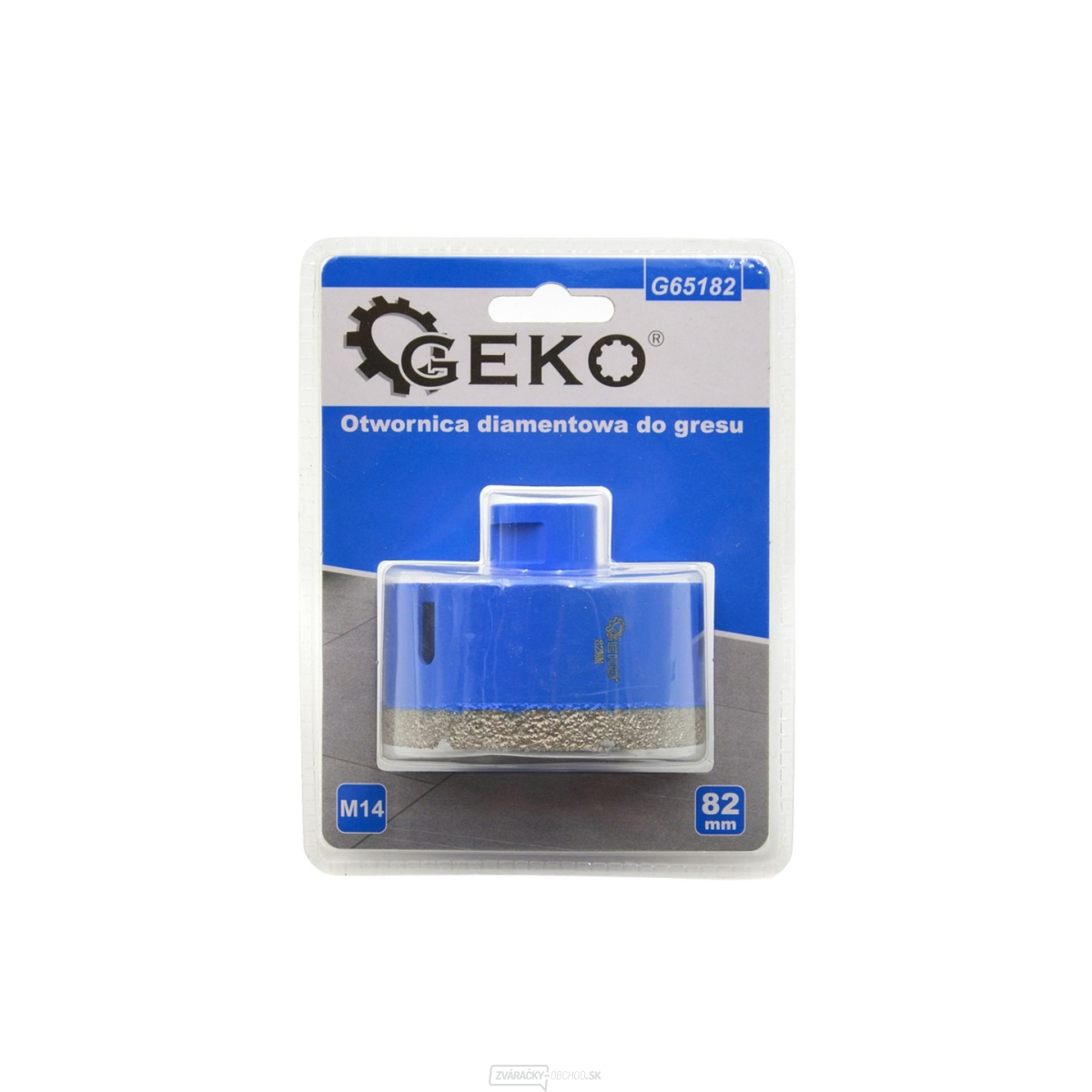 Korunkový vrták diamantový 82 mm GEKO Korunkový vrták diamantový 82 mm GEKO gallery main image