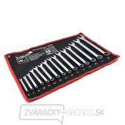 Súprava očkoplochých kľúčov 15ks. 6-27 mm CRV-CS GEKO Súprava očkoplochých kľúčov 15ks. 6-27 mm CRV-CS GEKO gallery main image