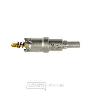 Korunkový vrták do kovu TCT, 22mm GEKO Korunkový vrták do kovu TCT, 22mm GEKO gallery main image