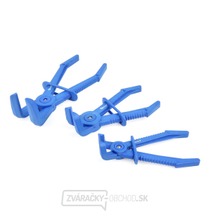 Sada krimpovacích klieští na ohnuté hadice, 3ks GEKO Sada krimpovacích klieští na ohnuté hadice, 3ks GEKO gallery main image