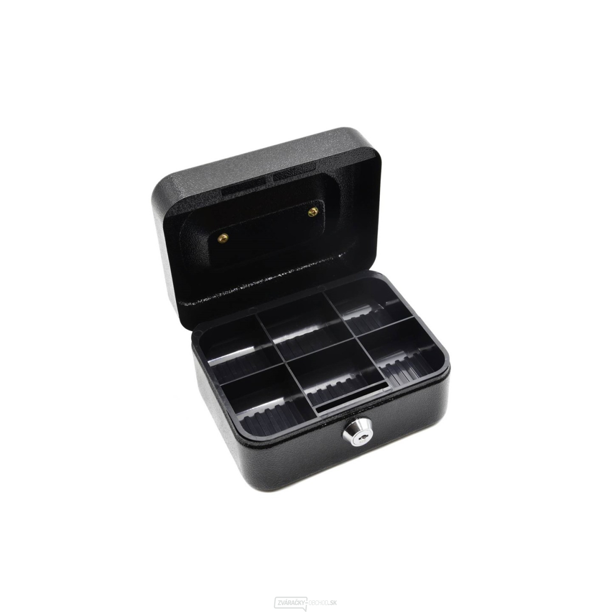 Schránka na peniaze s plastovým zakladačom + 2 kľúče, 150x120x80mm GEKO Schránka na peniaze s plastovým zakladačom + 2 kľúče, 150x120x80mm GEKO gallery main image