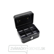 Schránka na peniaze s plastovým zakladačom + 2 kľúče, 150x120x80mm GEKO Schránka na peniaze s plastovým zakladačom + 2 kľúče, 150x120x80mm GEKO gallery main image