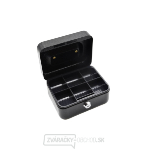 Schránka na peniaze s plastovým zakladačom + 2 kľúče, 150x120x80mm GEKO Schránka na peniaze s plastovým zakladačom + 2 kľúče, 150x120x80mm GEKO gallery main image