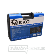 Sada bitov, vrtákov a príslušenstva, 217ks GEKO náhled