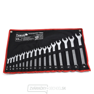 Súprava očkoplochých kľúčov 17ks. 8-32mm CRV-CS GEKO Súprava očkoplochých kľúčov 17ks. 8-32mm CRV-CS GEKO gallery main image