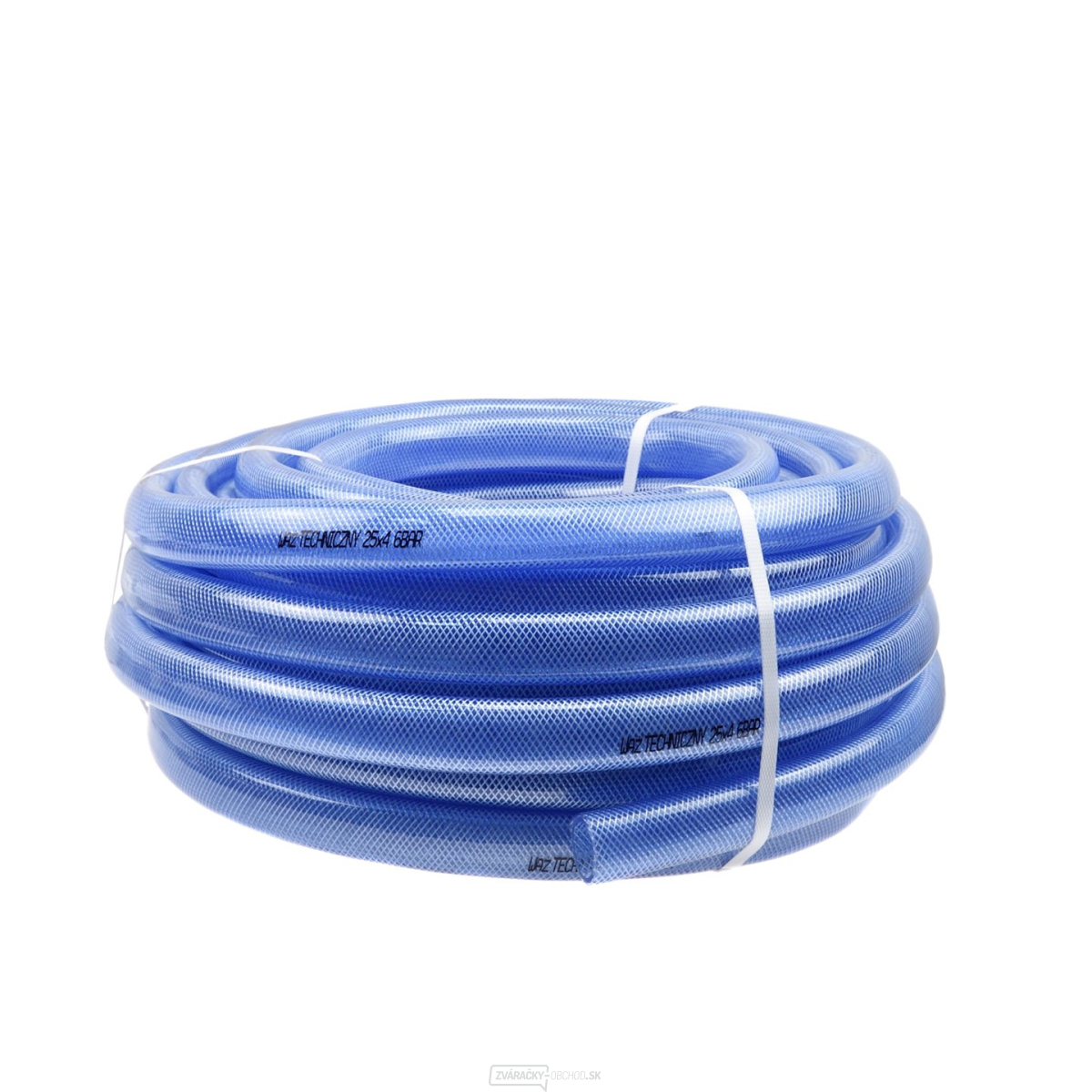 Pneumatická vzduchová hadica PVC 25x4mm 25m GEKO