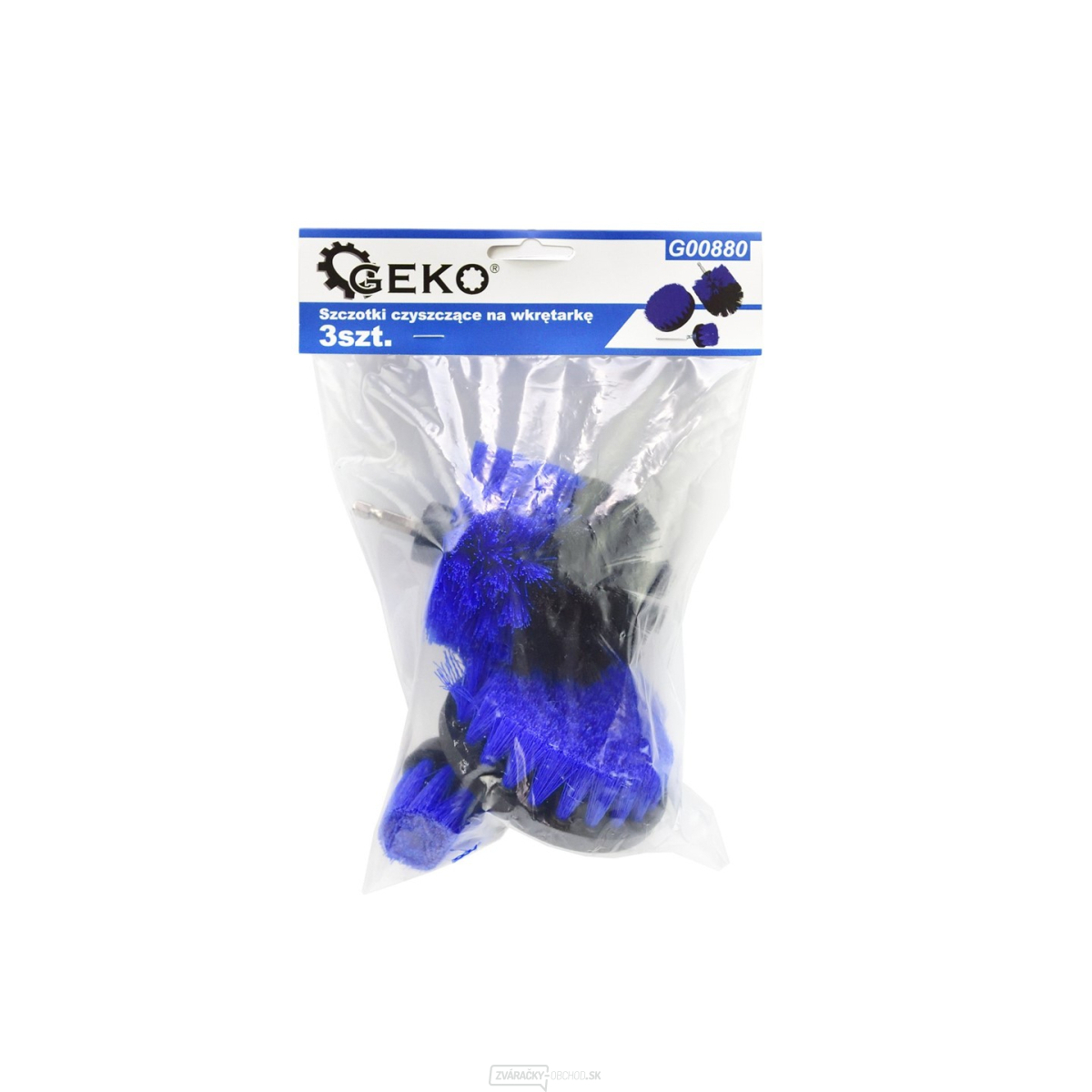 Kefy sada 3ks, 1/4" nadstavec GEKO